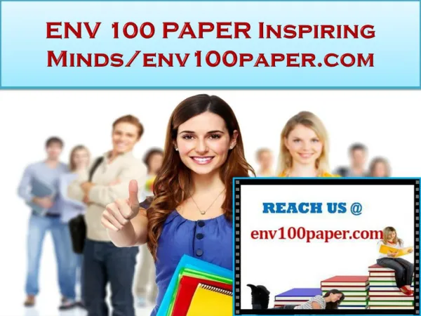 ENV 100 PAPER Real Success /env100paper.com