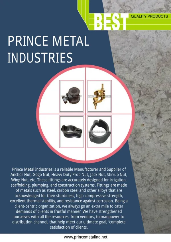 Prince Metal Industries Punjab India