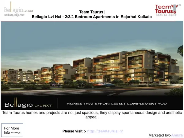 Bellagio Lvl Nxt - 2/3/4 Bedroom Flats in Rajarhat Kolkata