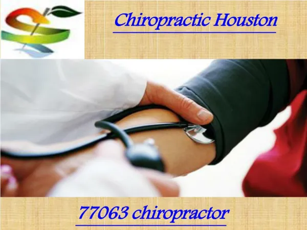 Chiropractic Houston