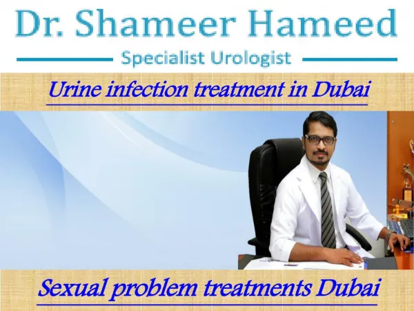 Specialist urologist