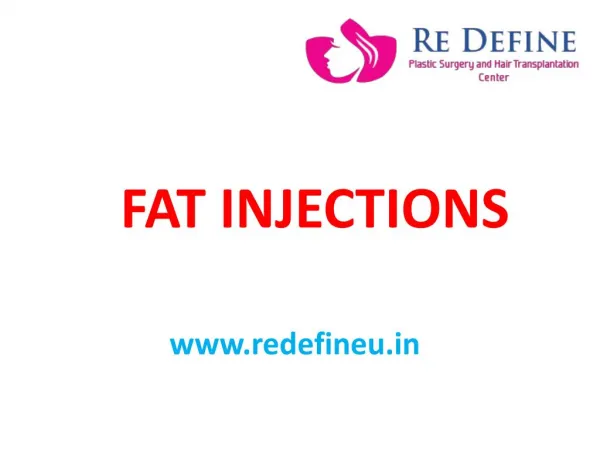Fat Injection Plastic Surgery Hydderabad