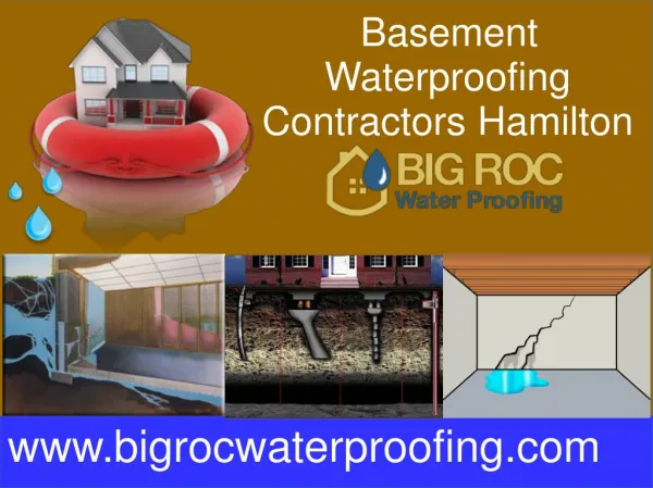 Basement Waterproofing Contractors Hamilton