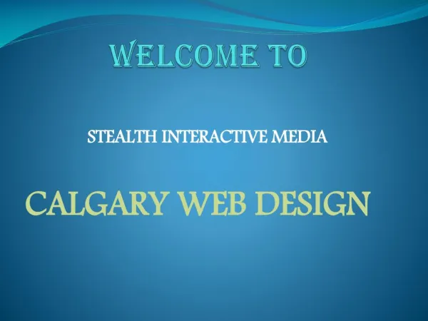 Calgary Web Design