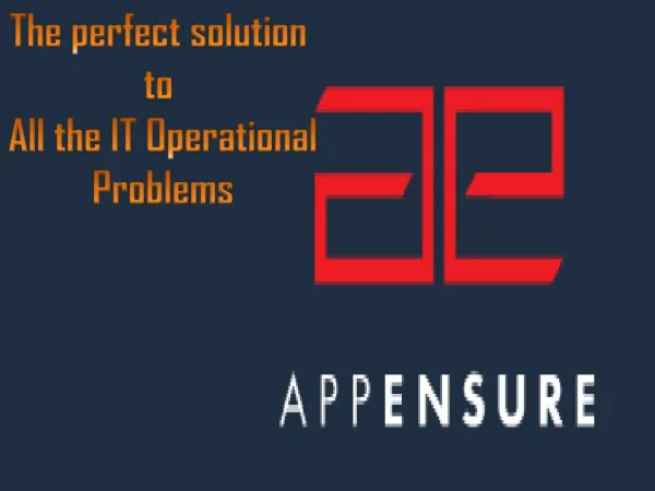 Overview of Appensure