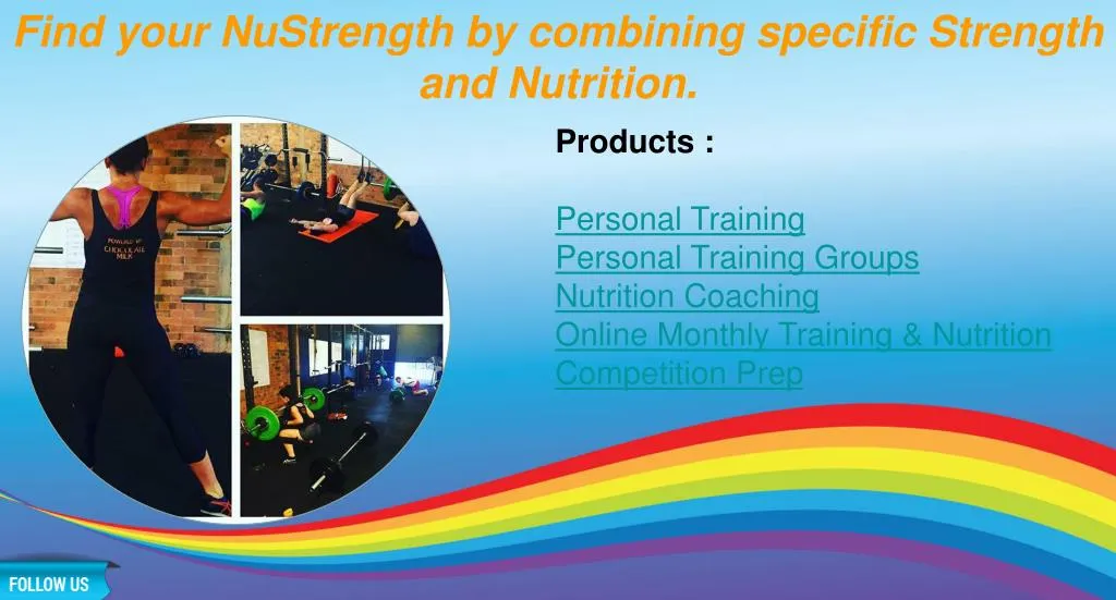 find your nustrength by combining specific strength and nutrition