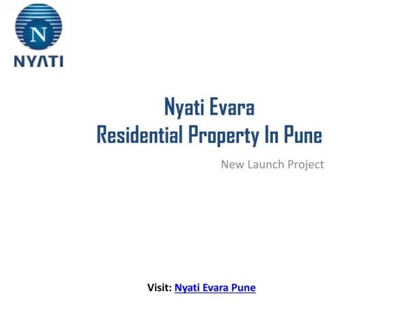 Nyati Evara Pune New project