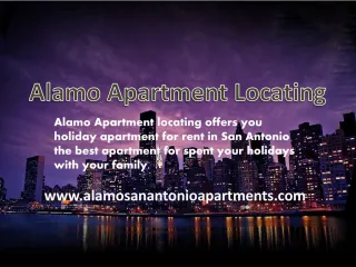 Holiday Apartment For Rent in San antonio - slide 1