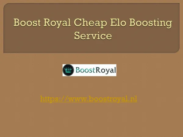 Boost Royal Cheap Elo Boosting Service