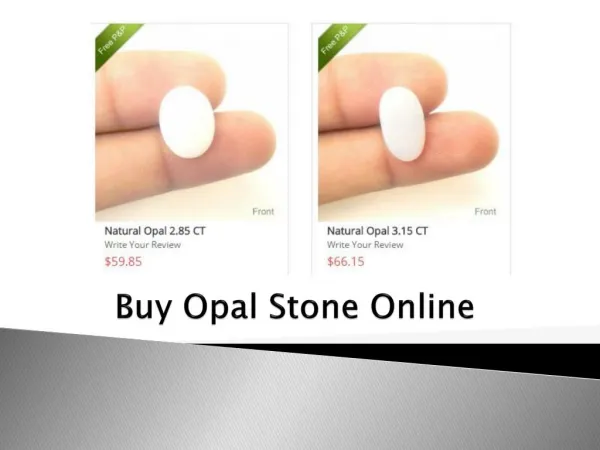 Buy Natural Opal Gemstone Online