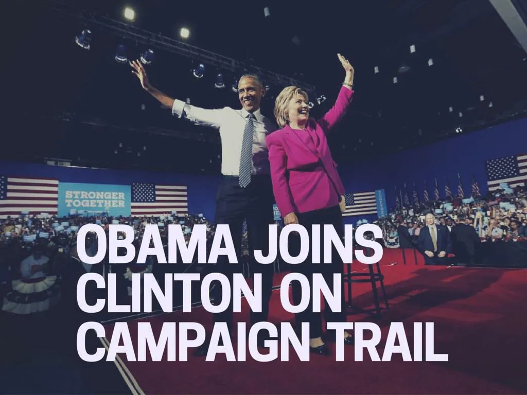 obama joins clinton on campaign trail