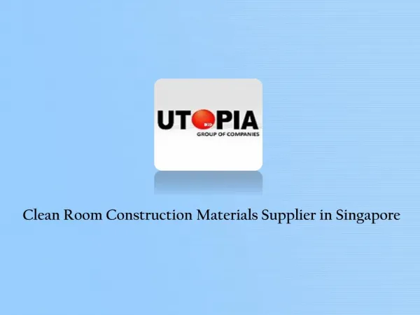Cleanroom Construction Materials