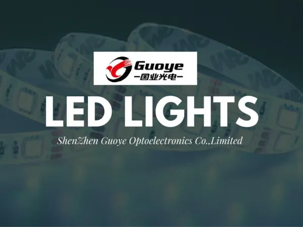 LED Flexible Strip Light and Lamp | ShenZhen Guoye Optoelectronics Co. Limited