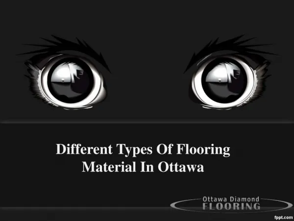 Different Types Of Flooring Material In Ottawa