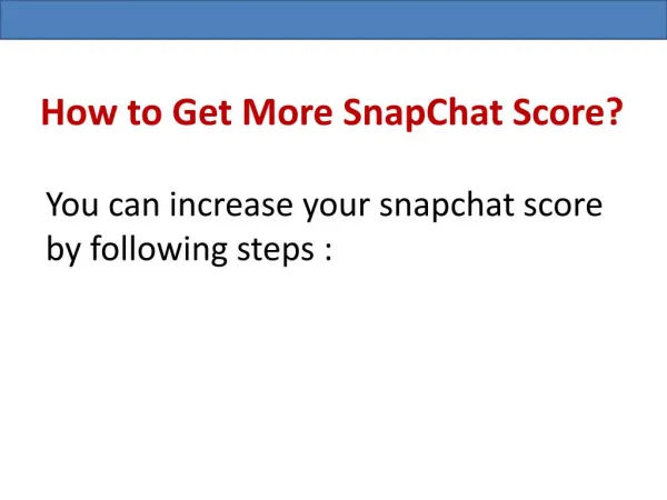 Buy Snapchat Score At Affordable Prices