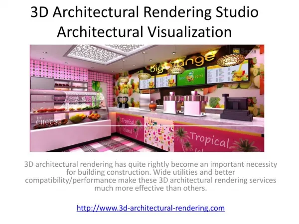 3D Architectural Rendering Studio Architectural Visualization