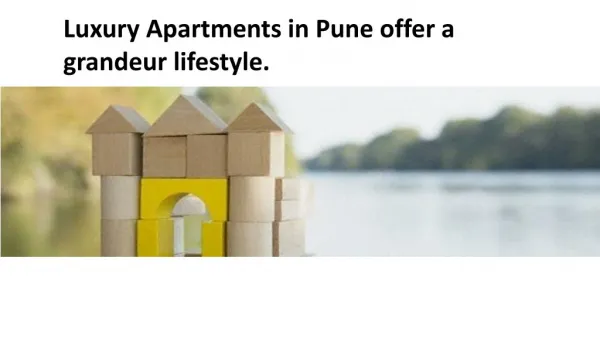 Luxury Apartments in Pune PDF