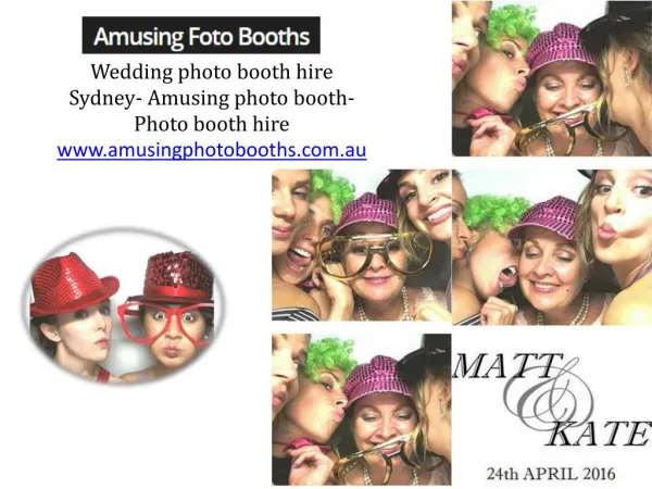 Wedding photo booth hire Sydney- Amusing photo booth-Photo booth hire