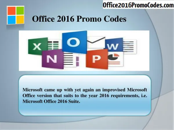 Discount Offers on Microsoft Office 2016