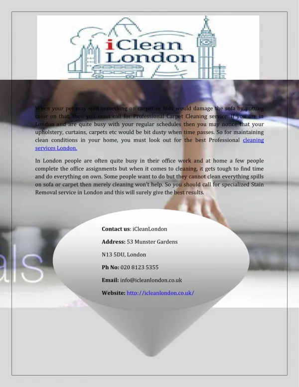 Top Cleaning Services London