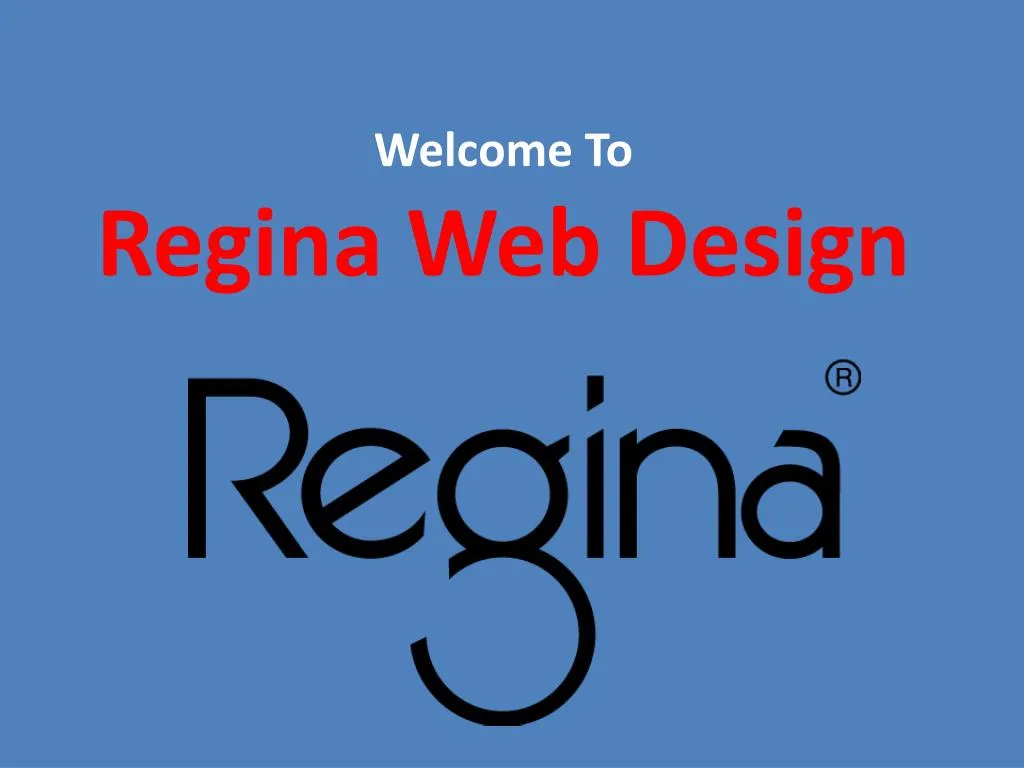 welcome to regina web design