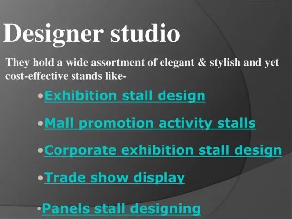 Exhibition Stand Designer In Delhi and NCR