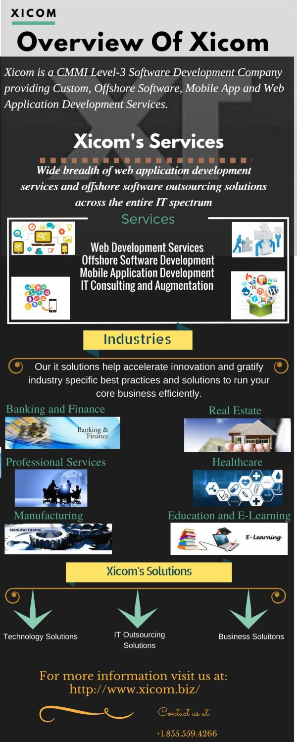 Xicom Technologies Software Development Company Overview
