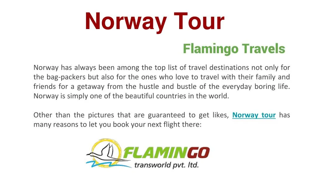 norway tour