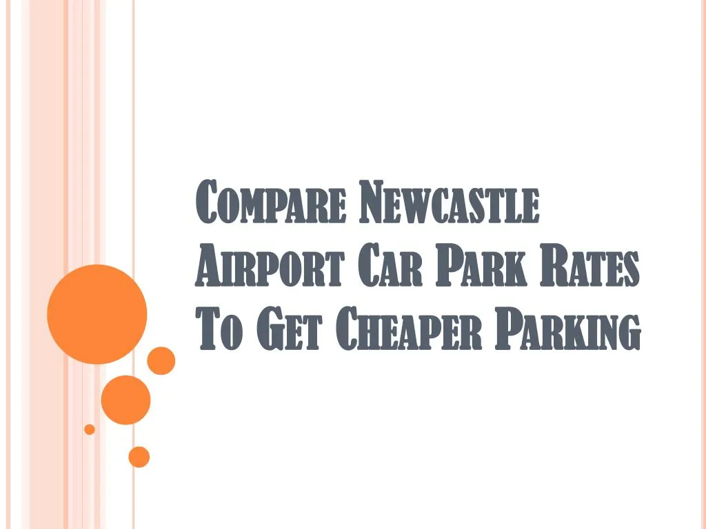 compare newcastle airport car park rates to get cheaper parking