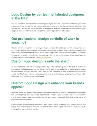 uk logo design - slide 1