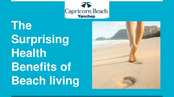 Health Benefits of Beach Living