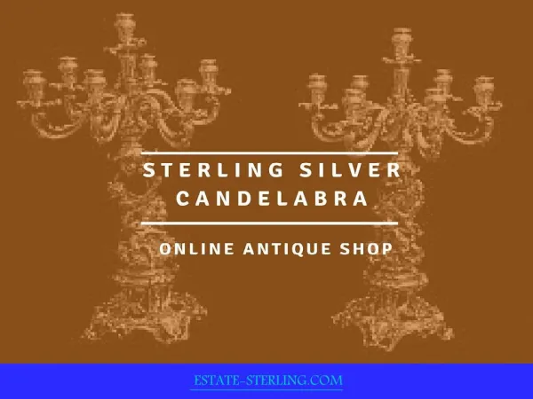 Sterling Antique Collectiebles