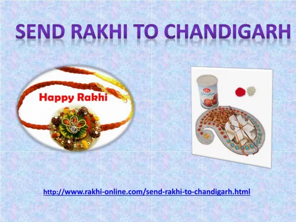 amaze your Brother by sending online Rakhi to chandigarh