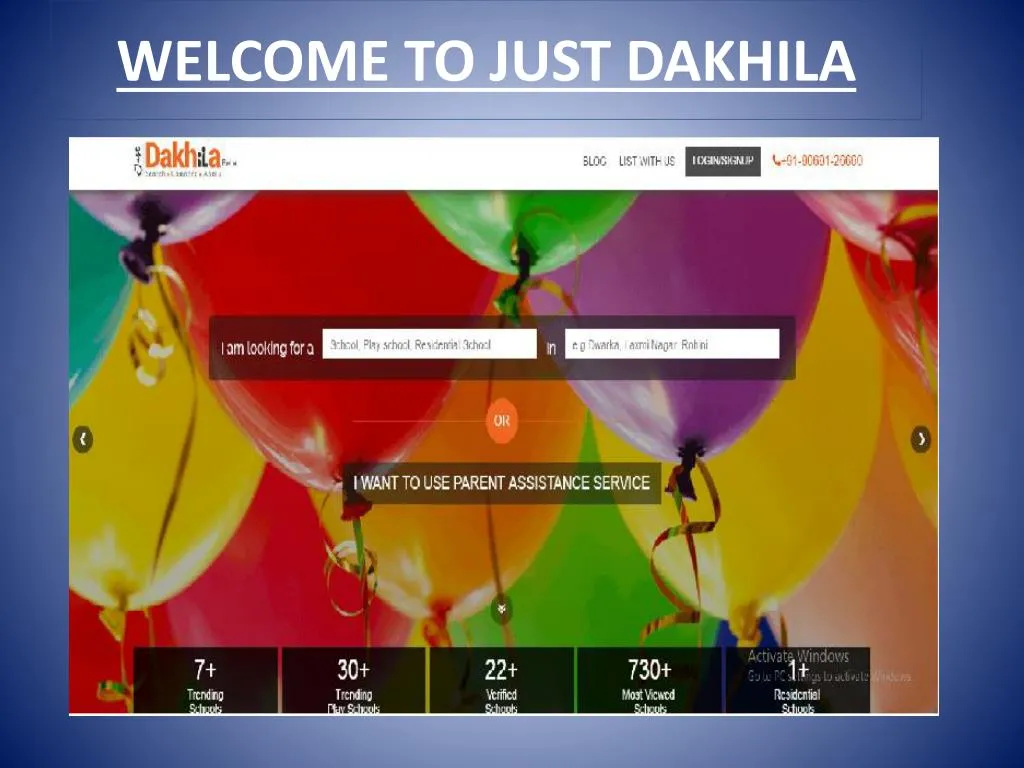 welcome to just dakhila
