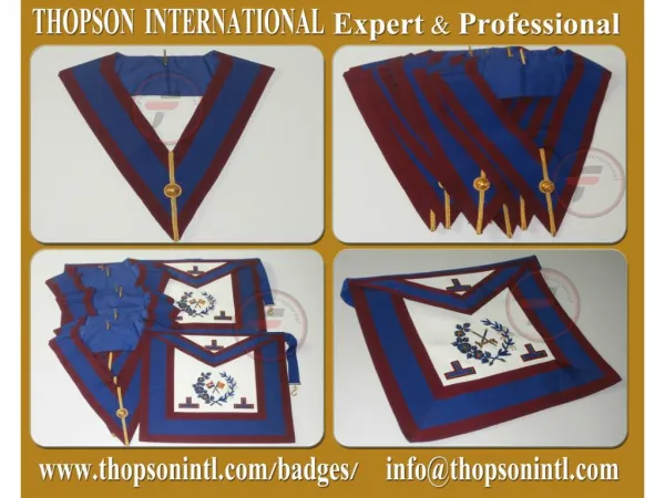 Mark grand provincial undress apron and collar