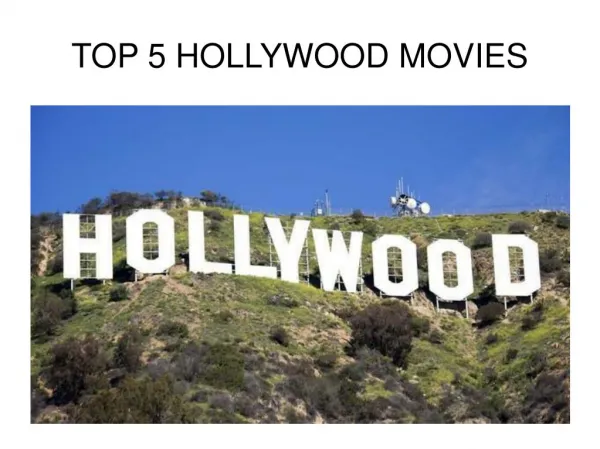 top 5 movies of the hollywood in which the collection of the movies are mentioned, name of the directors and release da