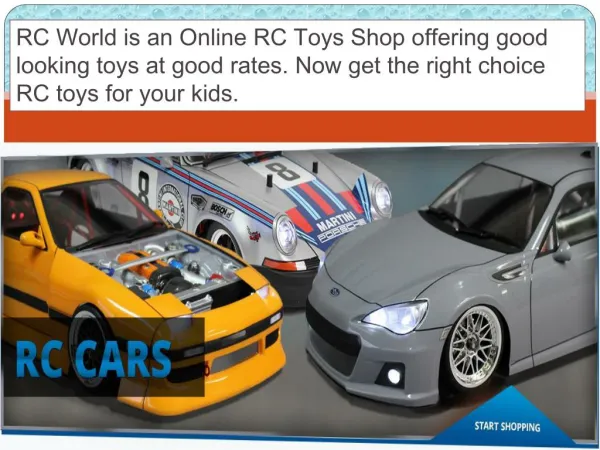 Online RC Toys Shop