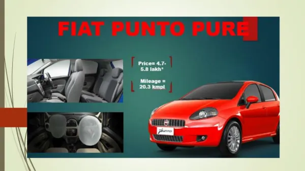 Fiat Punto Pure Price in India, Review, Pics, Specs ...