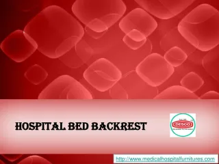 Hospital Bed Backrest - slide 1