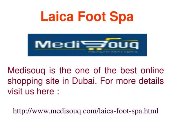 Laica Foot Spa