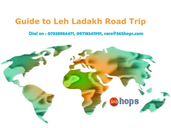 Guide to Leh Ladakh Road Trip