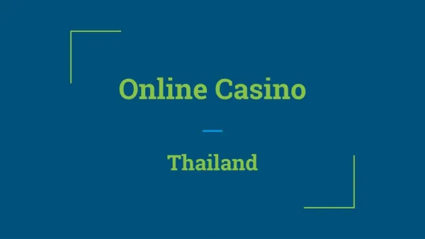 Enjoy Online Casino Gclub