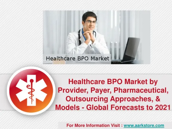 Aarkstore: Healthcare BPO Market