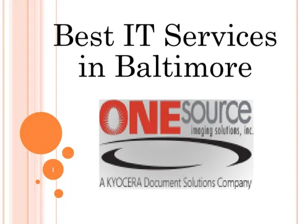 Best IT Services in Baltimore