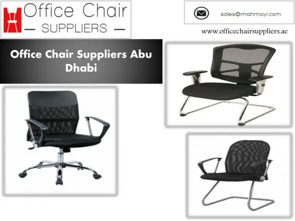 Buying Office Chairs in Abu Dhabi