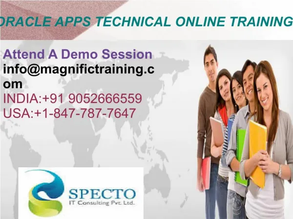 Live Oracle Apps Technical Online Training institute
