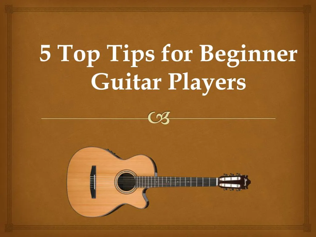5 top tips for beginner guitar players
