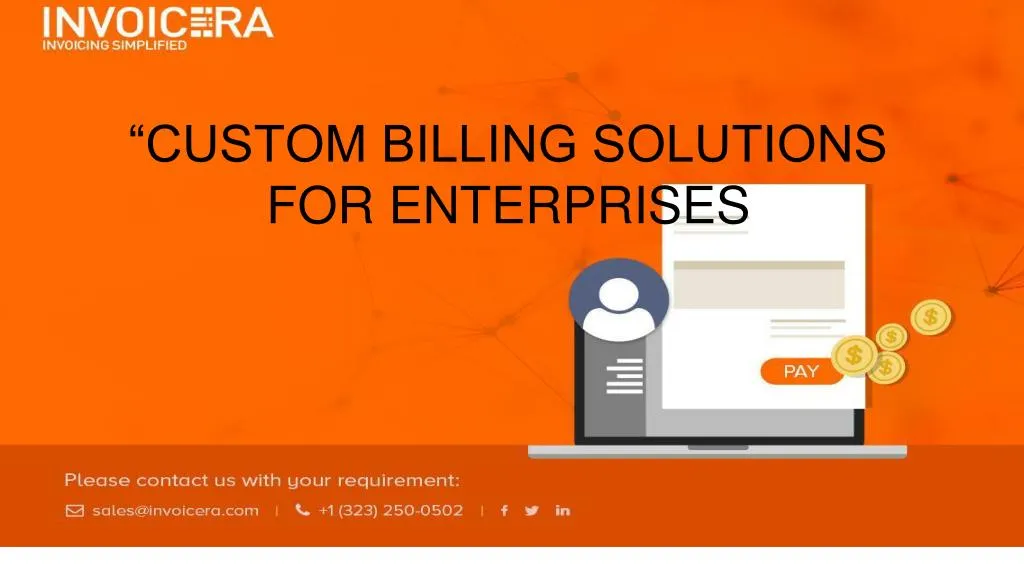 custom billing solutions for enterprises