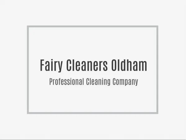 Expert Cleaning Services in London