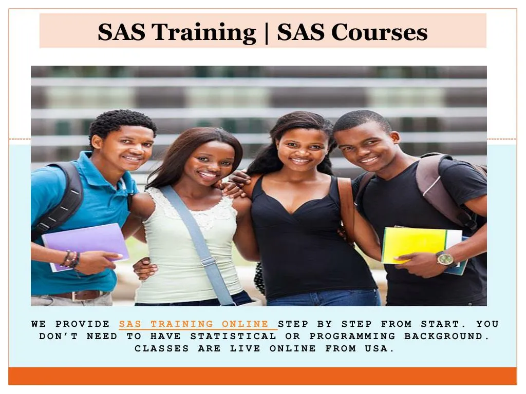 sas training sas courses